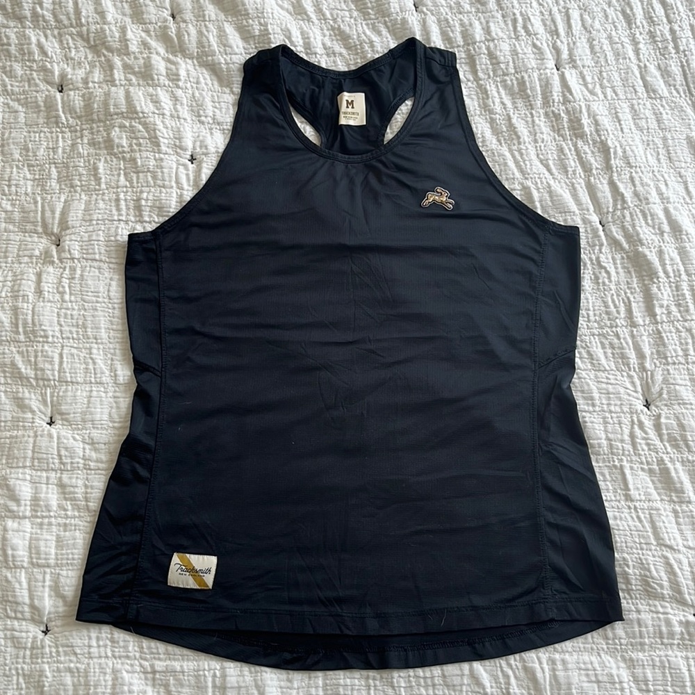 Tracksmith Black Tank Top